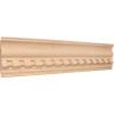 Hardware Resources 1-1/4'' D X 5-1/2'' H Poplar Dentil Crown Moulding