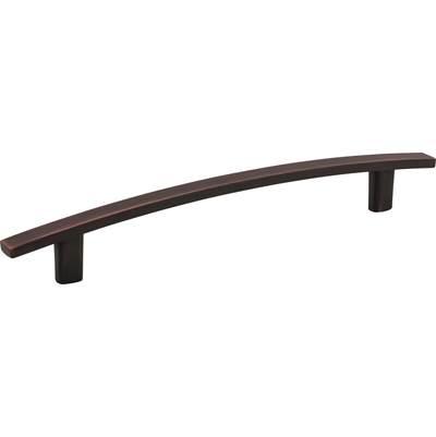 160 mm Center-to-Center Brushed Oil Rubbed Bronze Square Thatcher Cabinet Bar Pull by Hardware Resources