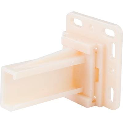Hardware Resources Adjustable Rear Mounting Socket 9400/9500 Series Slides Left - White by Hardware Resources