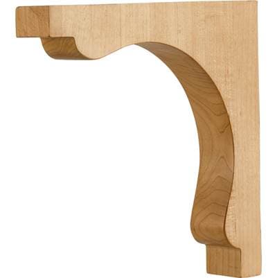 Hardware Resources 1-1/4'' W X 7'' D X 7'' H Alder Square End Corbel