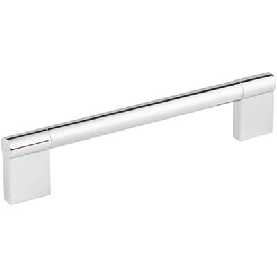 160 mm Center-to-Center Polished Chrome Knox Cabinet Bar Pull by Hardware Resources