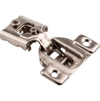 Hardware Resources 105 Degree 1/2'' Overlay Standard Duty Self-close Compact Hinge Without Dowels...