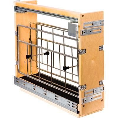 5'' ''No Wiggle'' Soft-close Tray Divider Pullout by Hardware Resources