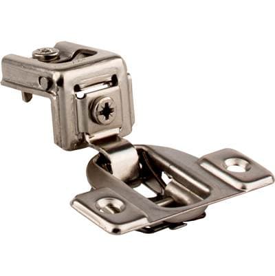Hardware Resources 1-1/4'' Overlay Compact Hinge, 10-pack - Polished Nickel by Hardware Resources