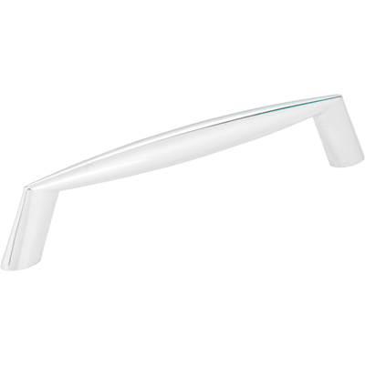 128 mm Center-to-Center Polished Chrome Zachary Cabinet Pull by Hardware Resources