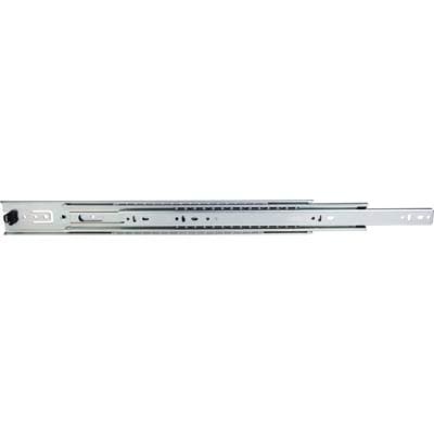 Hardware Resources 12'' 200 Lb Extra Heavy Duty Full Extension Side Mount Ball Bearing Slides - Zinc