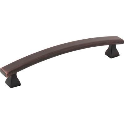 128 mm Center-to-Center Brushed Oil Rubbed Bronze Square Hadly Cabinet Pull