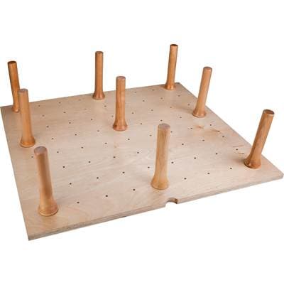 Hardware Resources 12-Peg Drop-in Peg Board Drawer Insert - Uv Coated by Hardware Resources