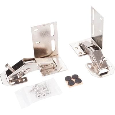 Hardware Resources Tipout Hinges for Tipout Tray System - Chrome