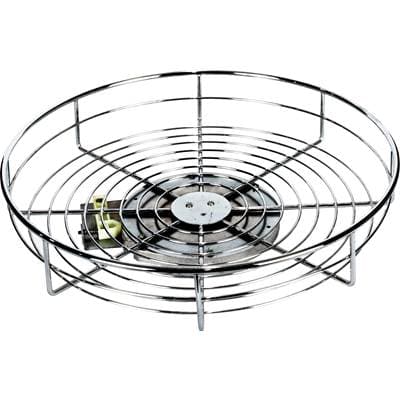 Hardware Resources Single Shelf Wire Lazy Susan - Chrome by Hardware Resources