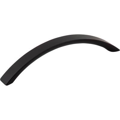 128 mm Center-to-Center Matte Black Arched Belfast Cabinet Pull