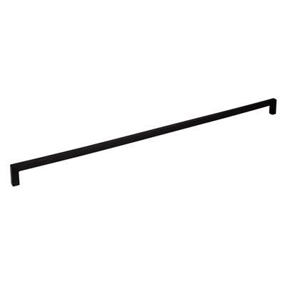 448 mm Center-to-Center Matte Black Square Stanton Cabinet Bar Pull