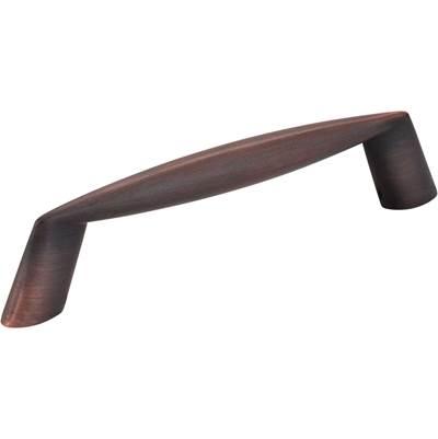 96 mm Center-to-Center Brushed Oil Rubbed Bronze Zachary Cabinet Pull by Hardware Resources