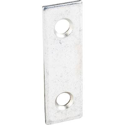 Hardware Resources 2'' X 5/8'' Zinc Plated Steel Mending Plate by Hardware Resources