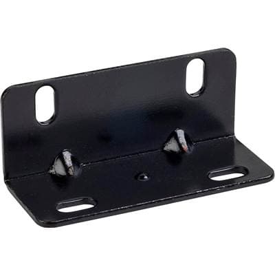 Hardware Resources 2'' X 2'' X 5/8'' Zinc Universal Angle Bracket - Black