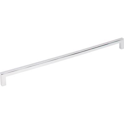 320 mm Center-to-Center Polished Chrome Square Stanton Cabinet Bar Pull by Hardware Resources