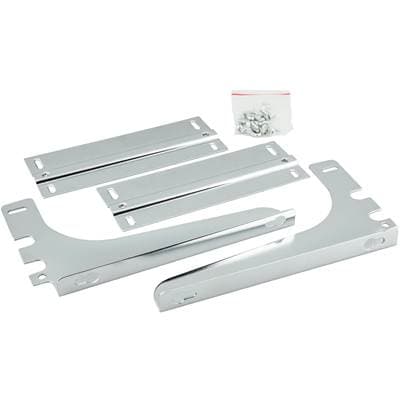 Hardware Resources Polished Chrome Door Mounting Kit for Can-ebm Series