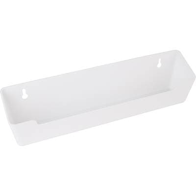 Hardware Resources 11-11/16 Inch Plastic Tip-out Tray for Sink Front - White by Hardware Resources