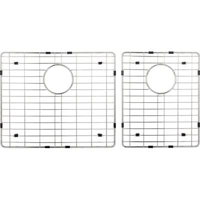 Hardware Resources Stainless Steel Bottom Grid for Farmhouse/apron Front Double Bowl Sink (ha225)... by Hardware Resources