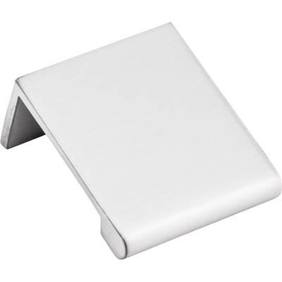 1-1/4'' Overall Length Brushed Chrome Edgefield Cabinet Tab Pull by Hardware Resources