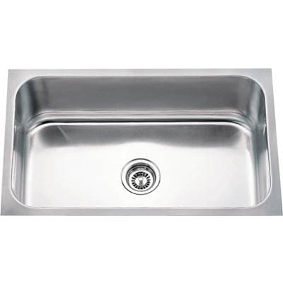 Hardware Resources 30'' L X 18'' W X 9'' D Undermount 18 Gauge Stainless Steel Single Bowl Sink -... by Hardware Resources
