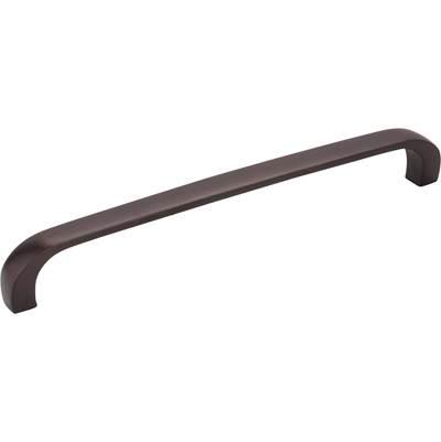 160 mm Center-to-Center Brushed Oil Rubbed Bronze Square Slade Cabinet Pull by Hardware Resources