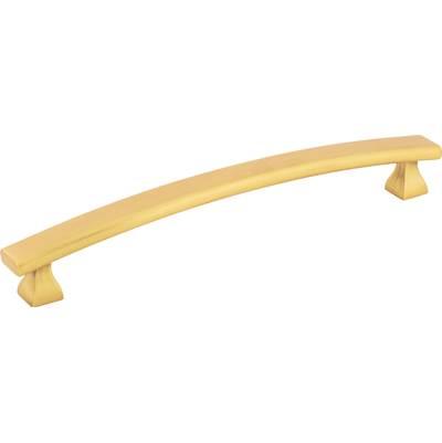 160 mm Center-to-Center Brushed Gold Square Hadly Cabinet Pull