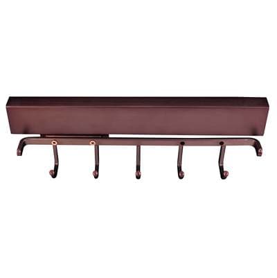 Hardware Resources Brushed Oil Rubbed Bronze 12'' Sliding Belt Rack by Hardware Resources