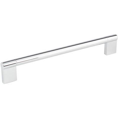 224 mm Center-to-Center Polished Chrome Knox Cabinet Bar Pull by Hardware Resources