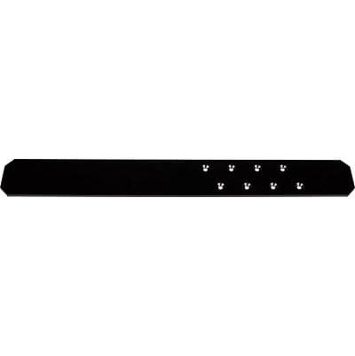 Hardware Resources 20'' W X 2-1/2'' D X 3/16'' H Countertop Support - Black