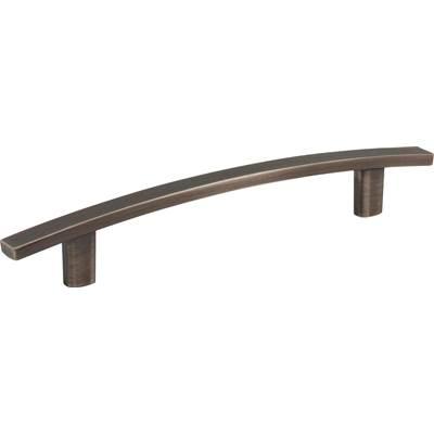 128 mm Center-to-Center Brushed Pewter Square Thatcher Cabinet Bar Pull by Hardware Resources