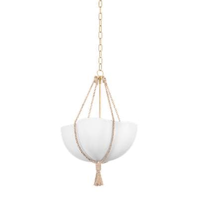 Hudson Valley Lighting Amberley Pendant - Vintage Gold Leaf by Hudson Valley Lighting