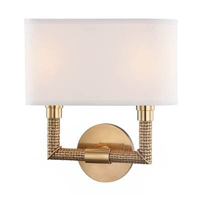 Hudson Valley Lighting Dubois Wall Sconce - Aged Brass