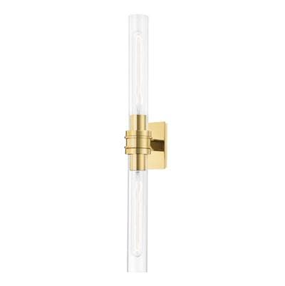 Hudson Valley Lighting Oakfield Wall Sconce - Aged Brass
