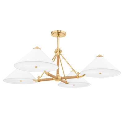 Hudson Valley Lighting Williamsburg Chandelier - Aged Brass
