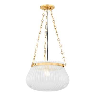 Hudson Valley Lighting Granby Pendant - Aged Brass