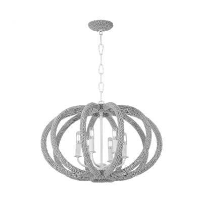 Hudson Valley Lighting Lewiston Chandelier - White Plaster