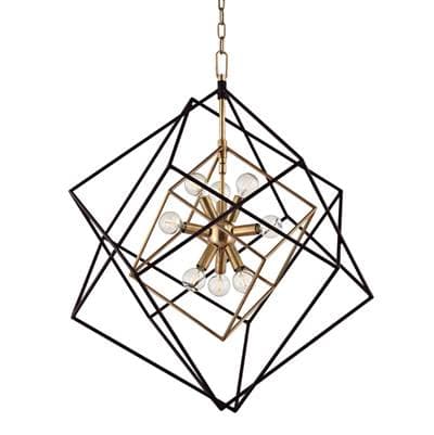 Hudson Valley Lighting Roundout Chandelier - Aged Brass by Hudson Valley Lighting
