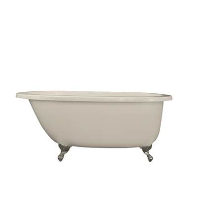 Hydro Systems Annette 6536 STON W/ FLAT Deck, TUB ONLY - Almond