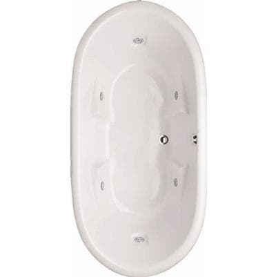Hydro Systems Aimee 7236 AC W/whirlpool System - Biscuit by Hydro Systems