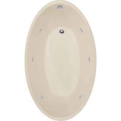 Hydro Systems Carli 7240 AC W/combo System - Biscuit by Hydro Systems