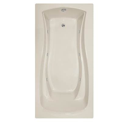 Hydro Systems Charlotte 7236 AC W/combo System - Biscuit by Hydro Systems