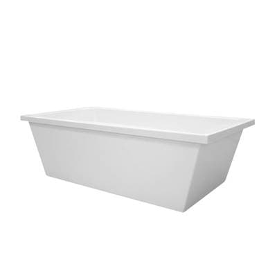 Hydro Systems Cheyenne, Freestanding Thermal AIR System 66X36 - White by Hydro Systems
