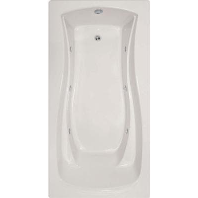 Hydro Systems Charlotte 7236 AC W/whirlpool System - Biscuit by Hydro Systems