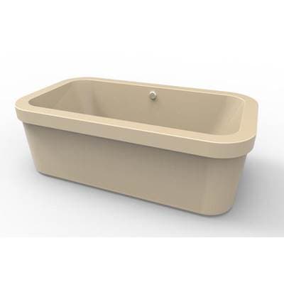 Hydro Systems Elizabeth, Freestanding Thermal AIR System 72X40 - Bone by Hydro Systems