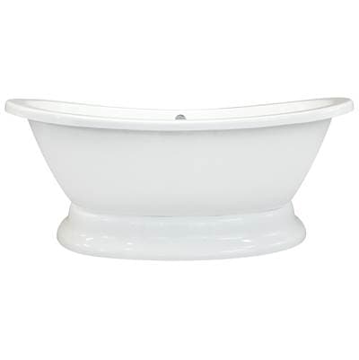 Hydro Systems Mitra 7238 STON W/ Thermal AIR System - White by Hydro Systems