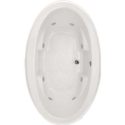 Hydro Systems Nina, Freestanding Whirlpool System 72X44 - Biscuit by Hydro Systems