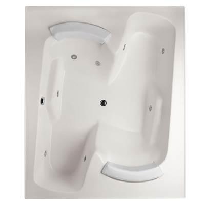 PENTHOUSE 7260 GC W/COMBO SYSTEM-WHITE by Hydro Systems