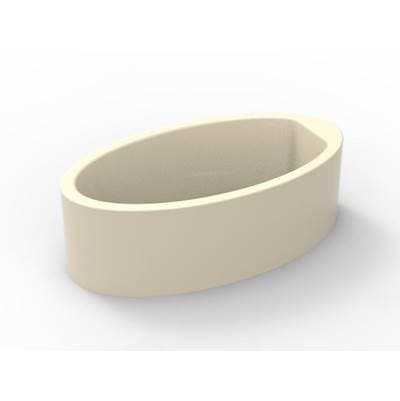 Hydro Systems Aubry 6032 AC TUB ONLY - Biscuit by Hydro Systems