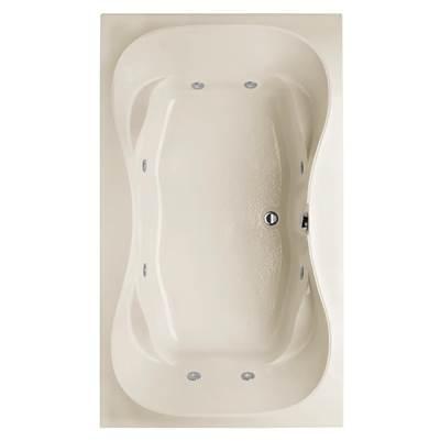 STUDIO HOURGLASS 7242 AC W/WHIRLPOOL SYSTEM-BISCUIT by Hydro Systems